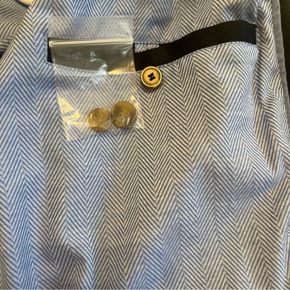 Jos. A. Bank Traveler's Collection | Navy Blue Men's Zip Jacket Size M - Picture 5 of 7